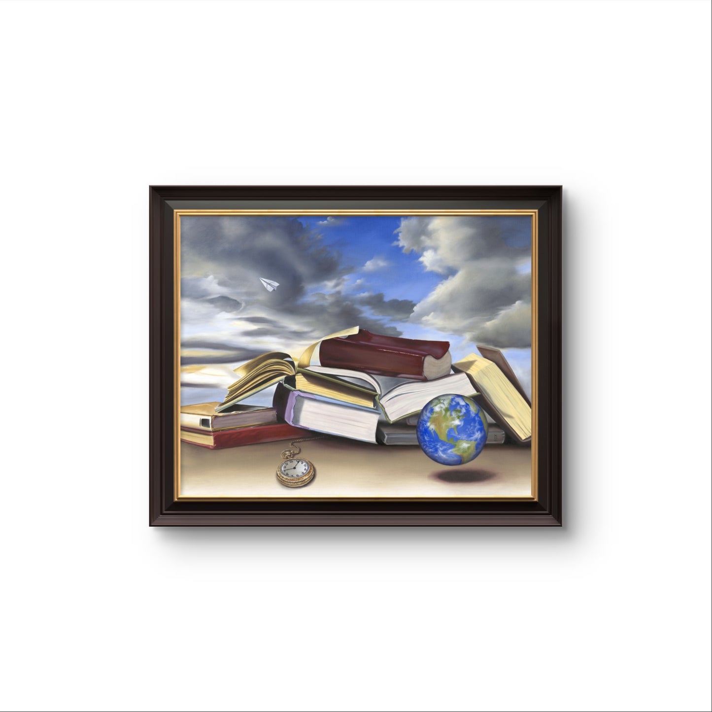 "The World is a Book" Print