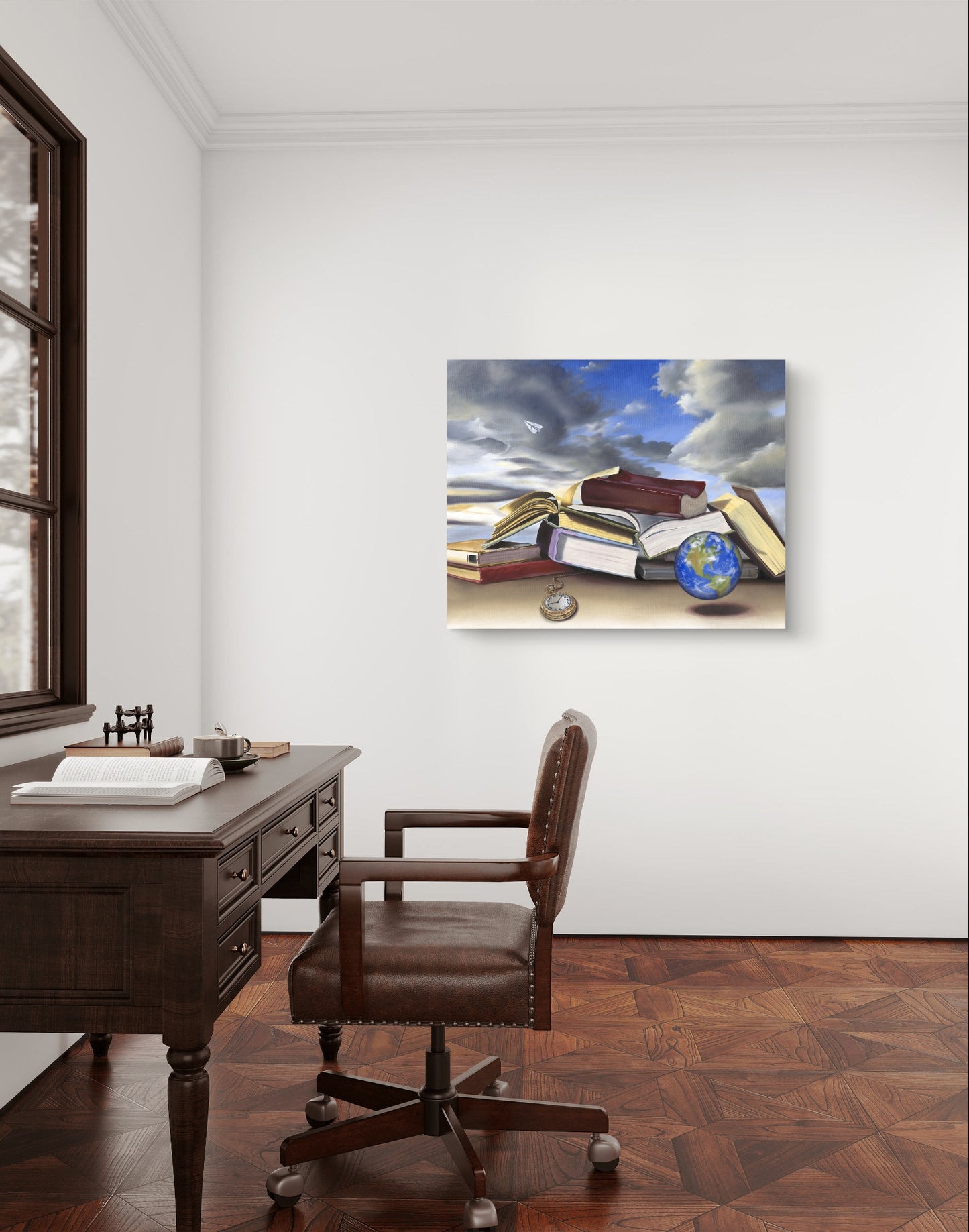 "The World is a Book" Print