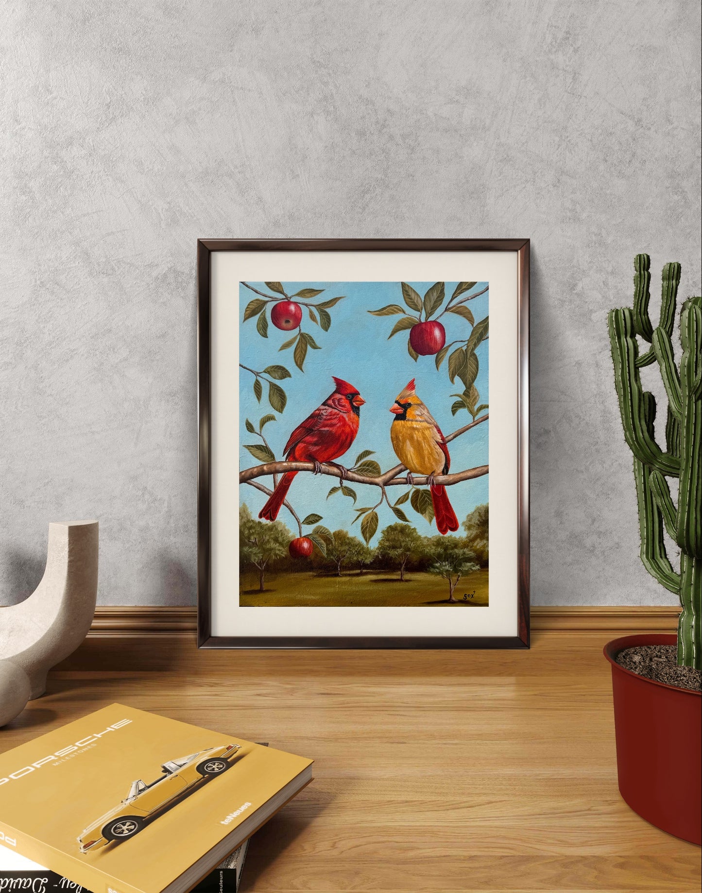 "Cardinals" Print
