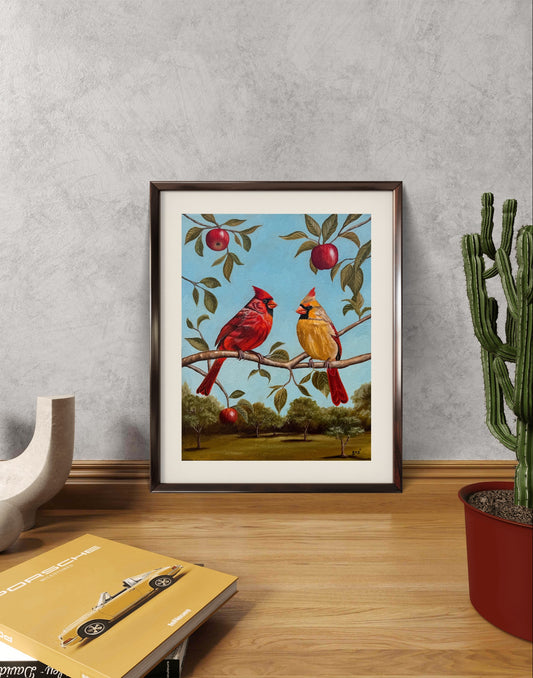 "Cardinals" Print