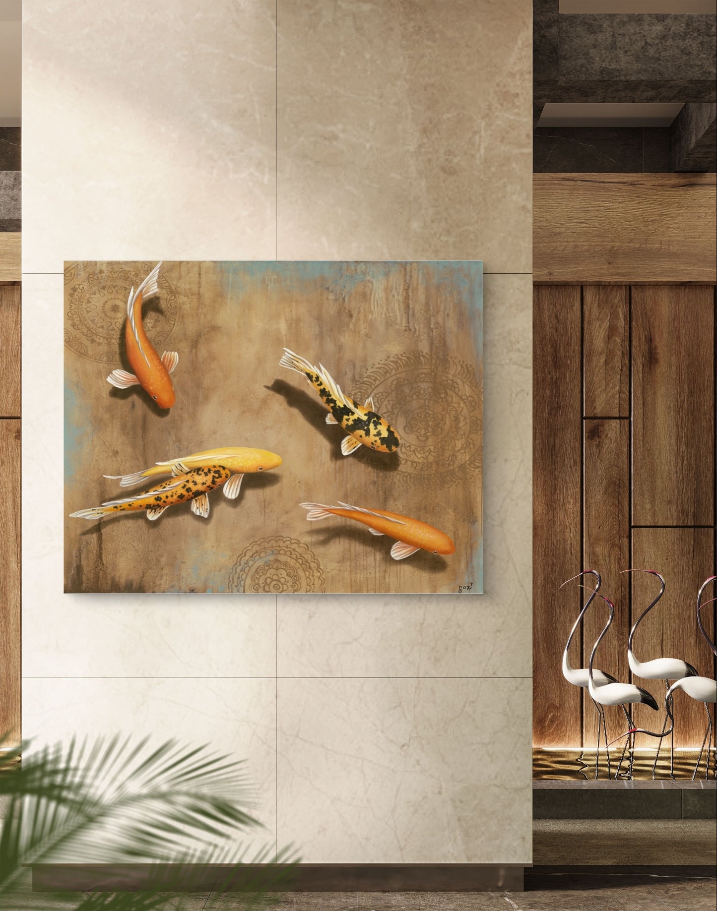 "October Swim" Print