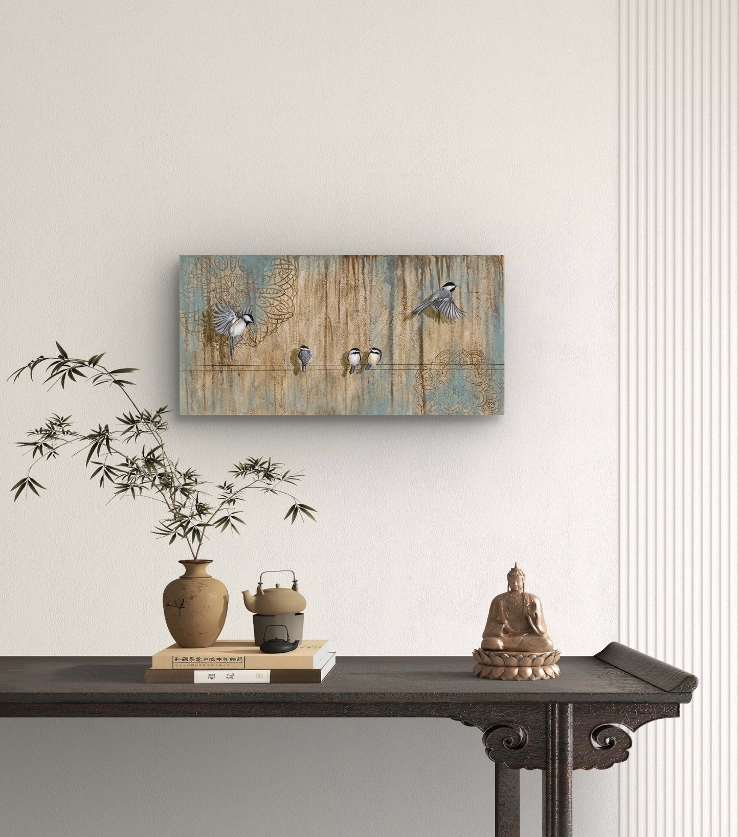 "A Rival in Departure #2" 12x24 Print