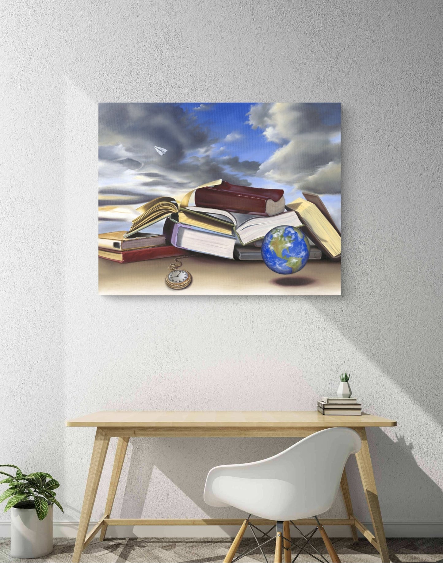 "The World is a Book" Print