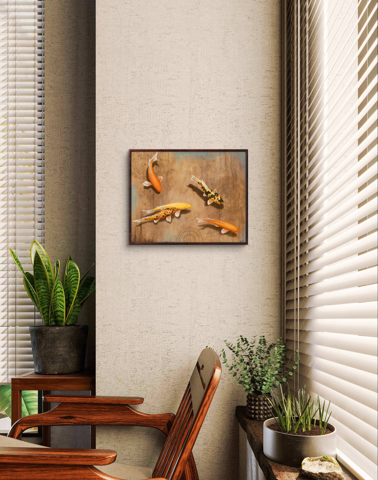 "October Swim" Print