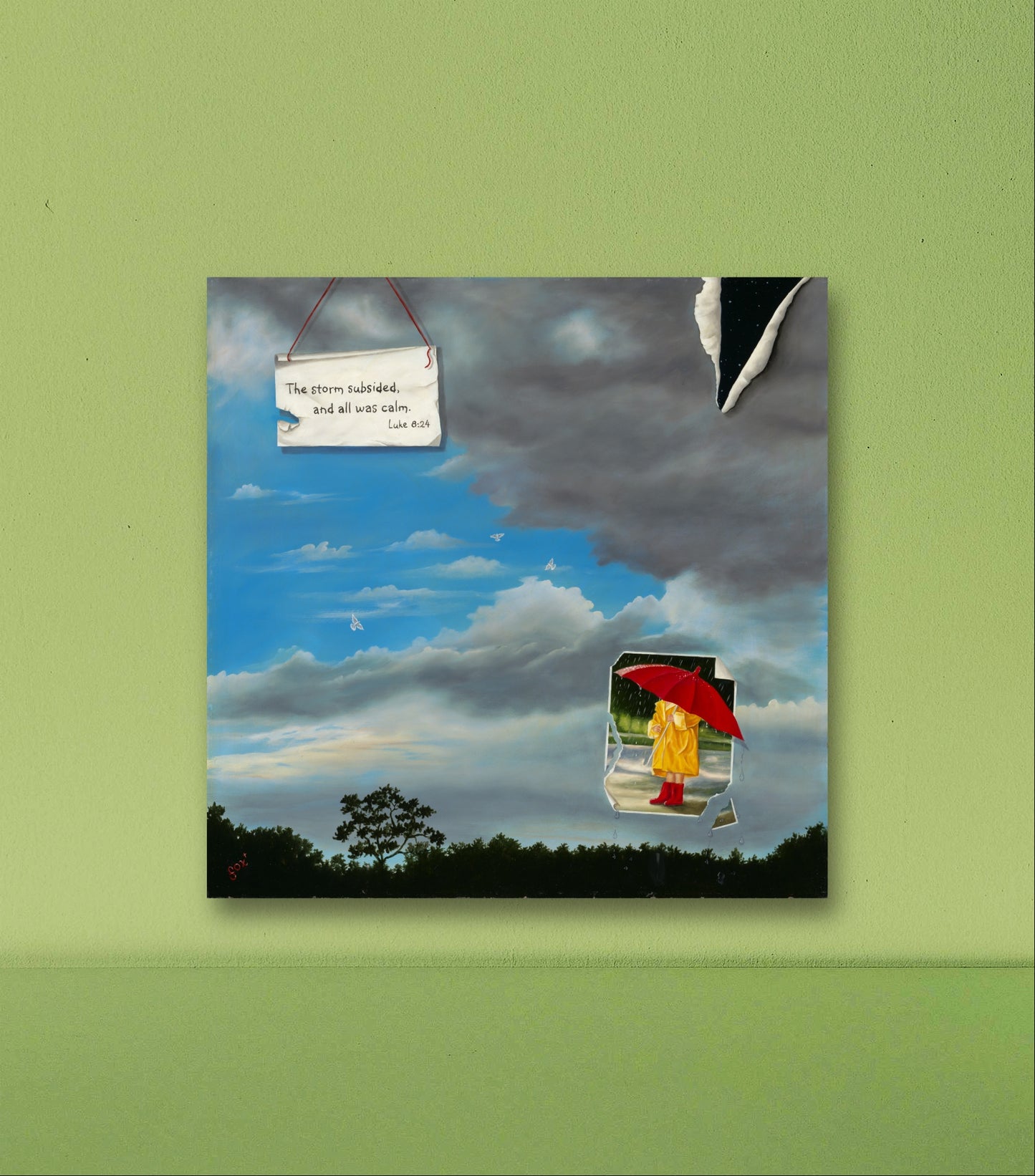 "The Storm Subsided" Print￼