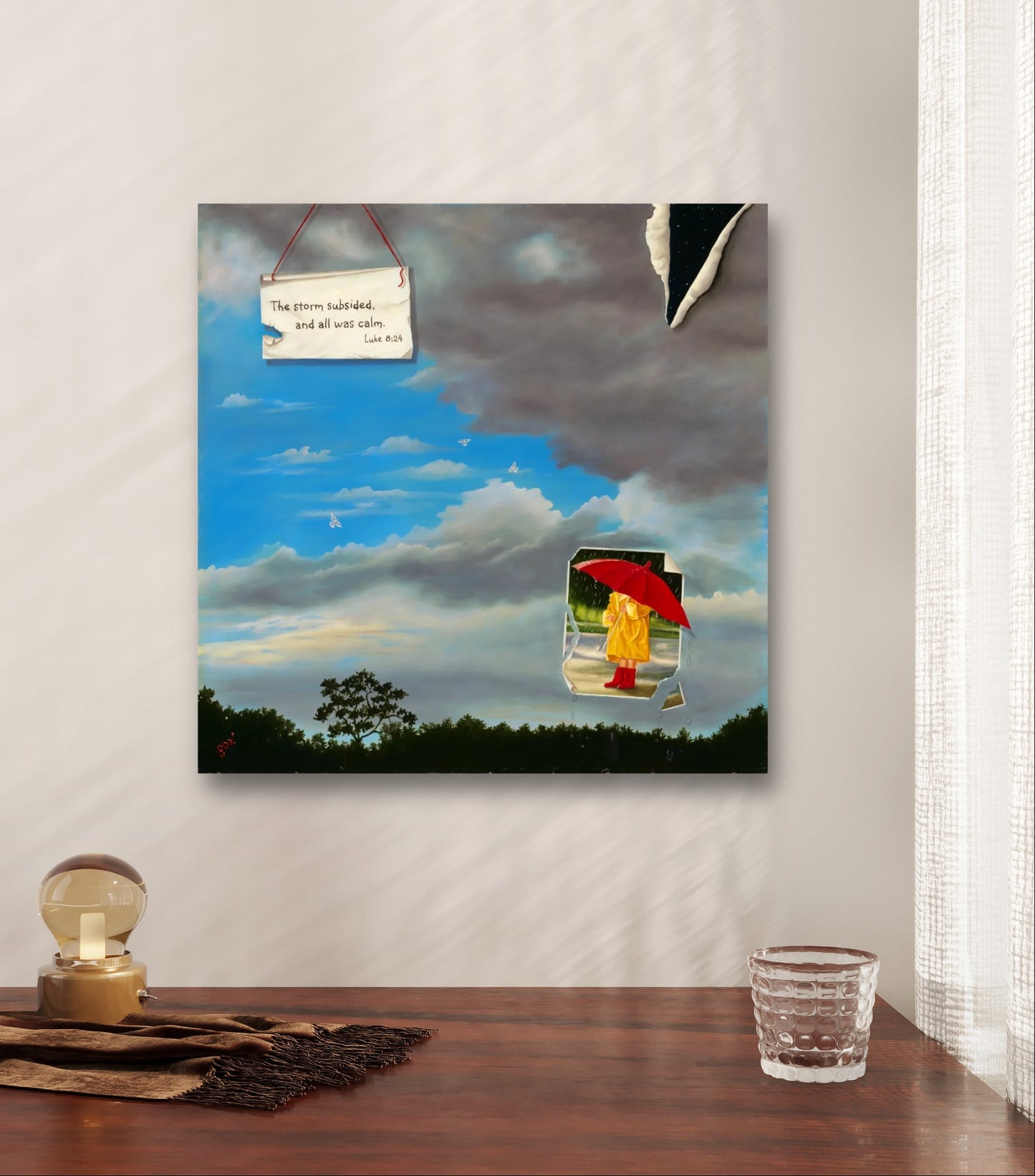 "The Storm Subsided" Print￼