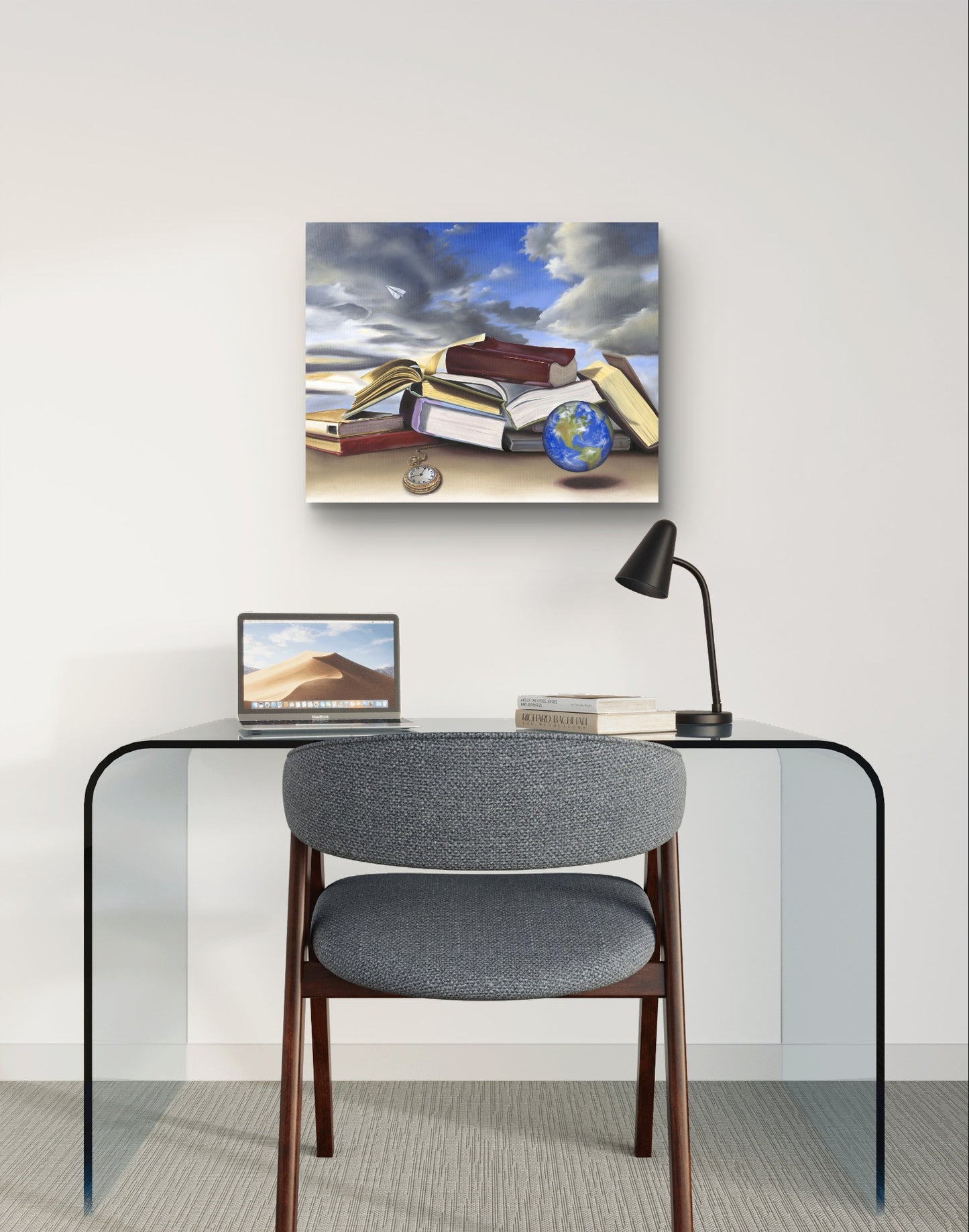 "The World is a Book" Print