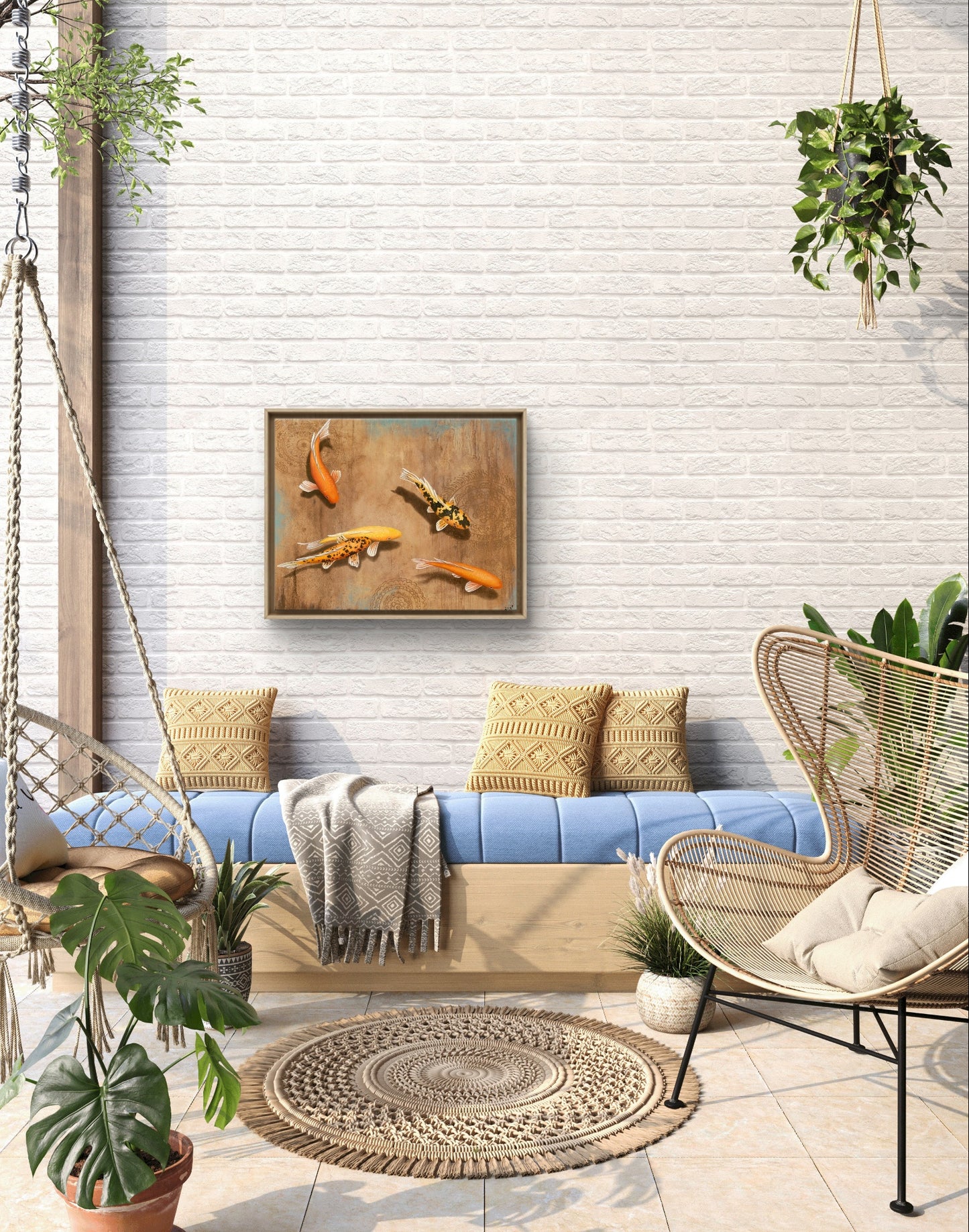 "October Swim" Print