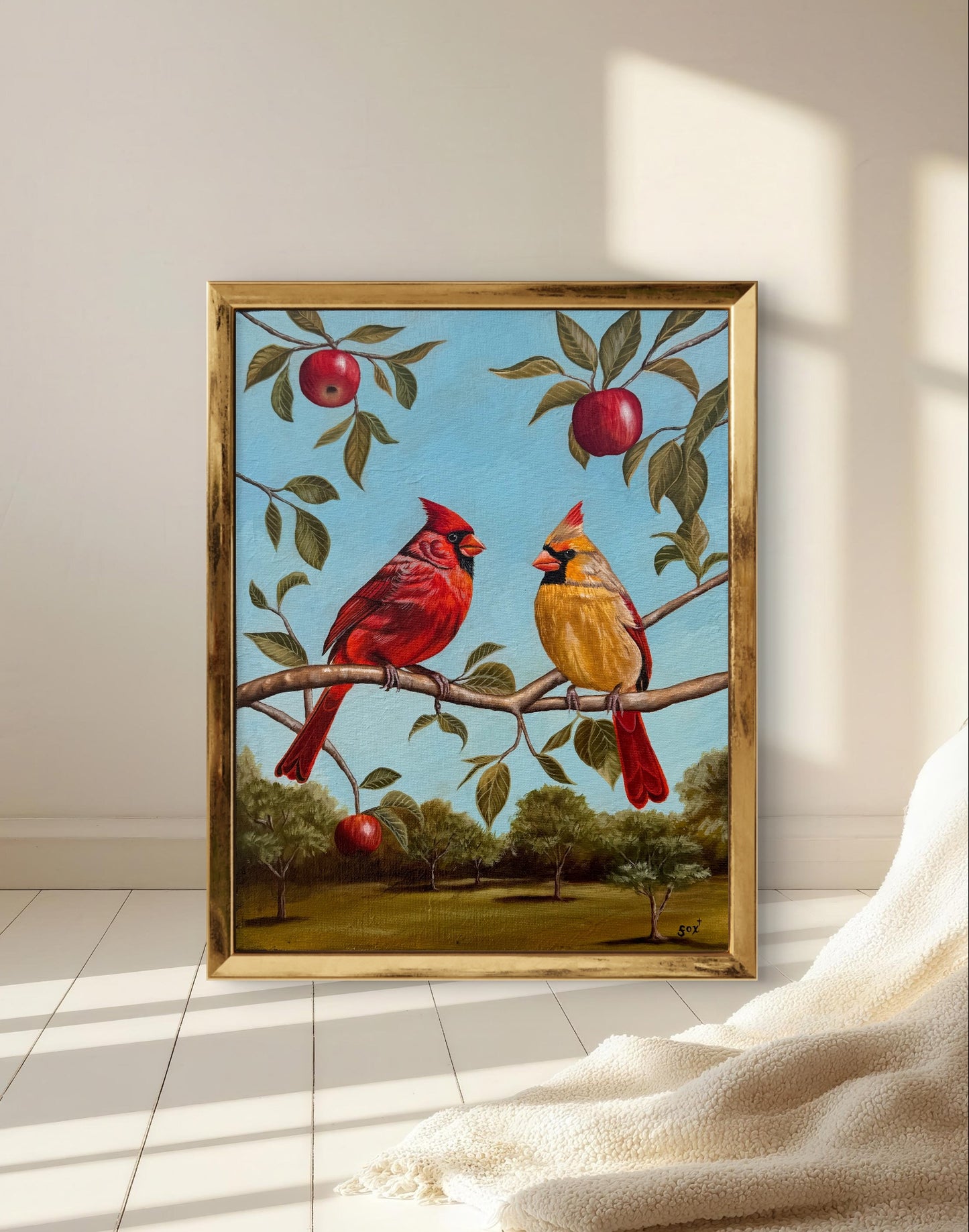 "Cardinals" Print
