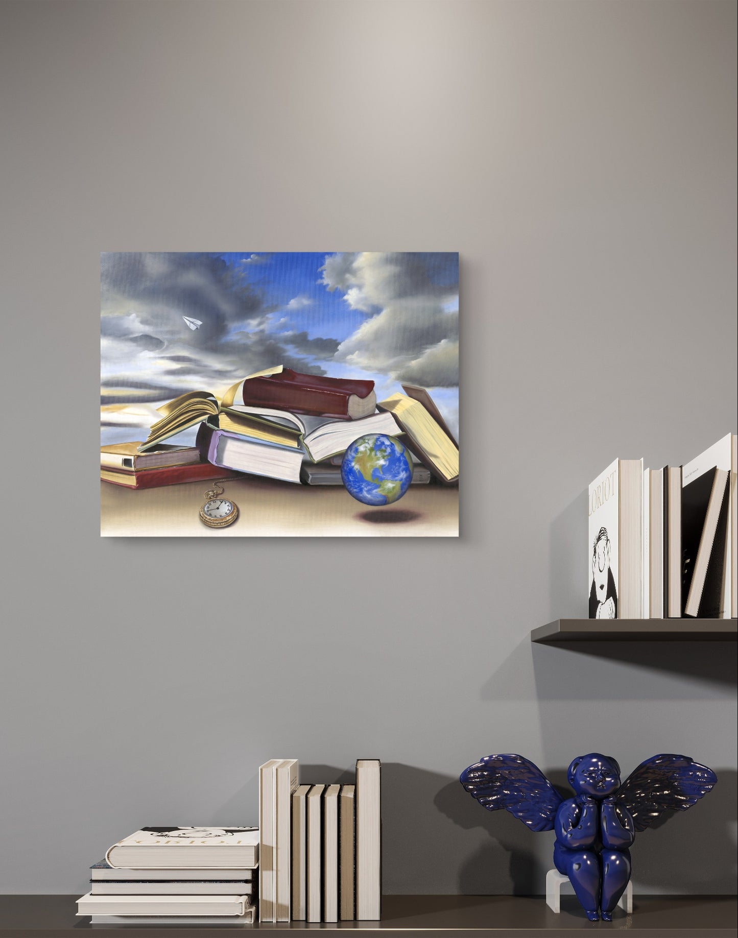 "The World is a Book" Print