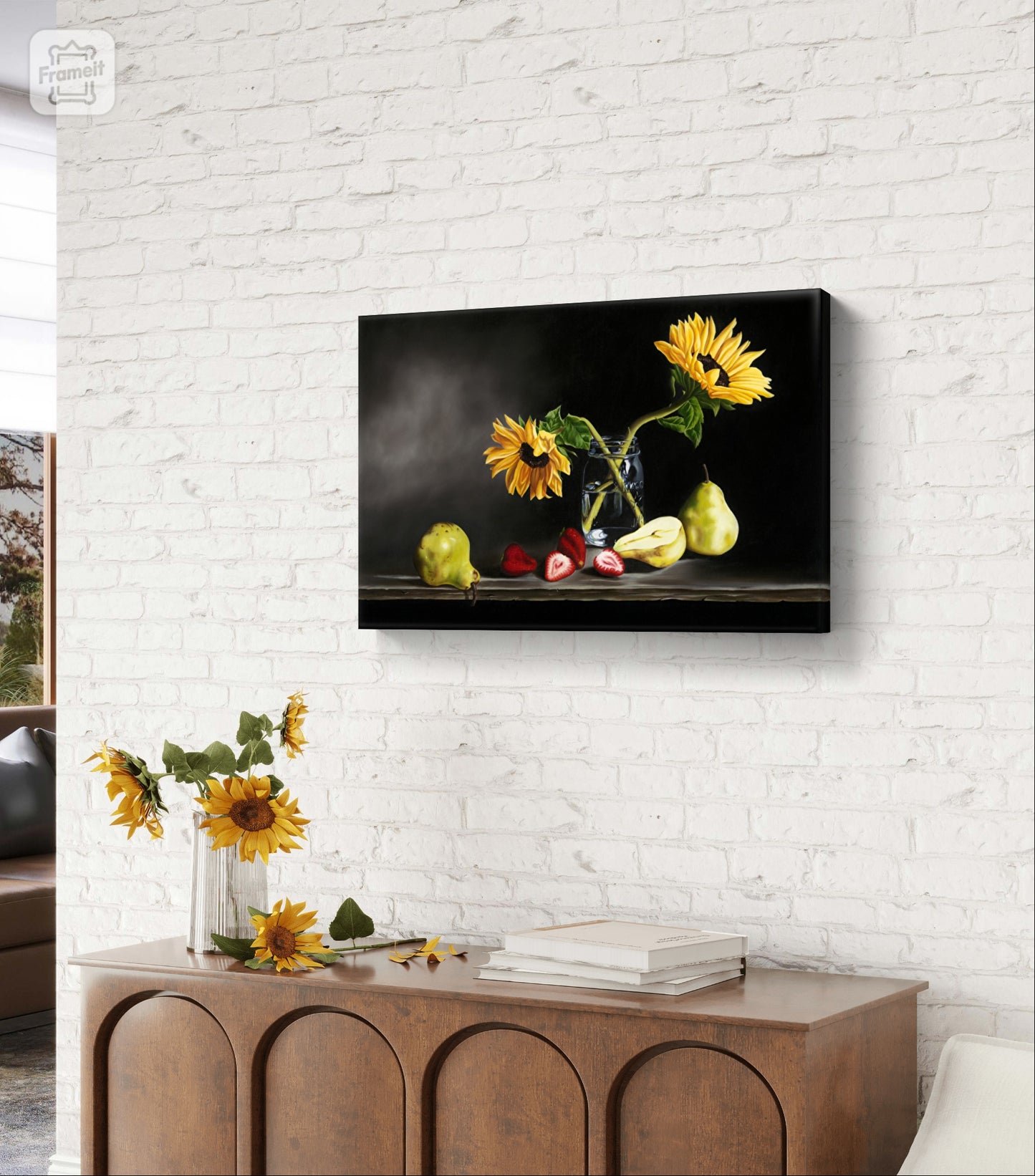 "Sunflowers for Paige" Print