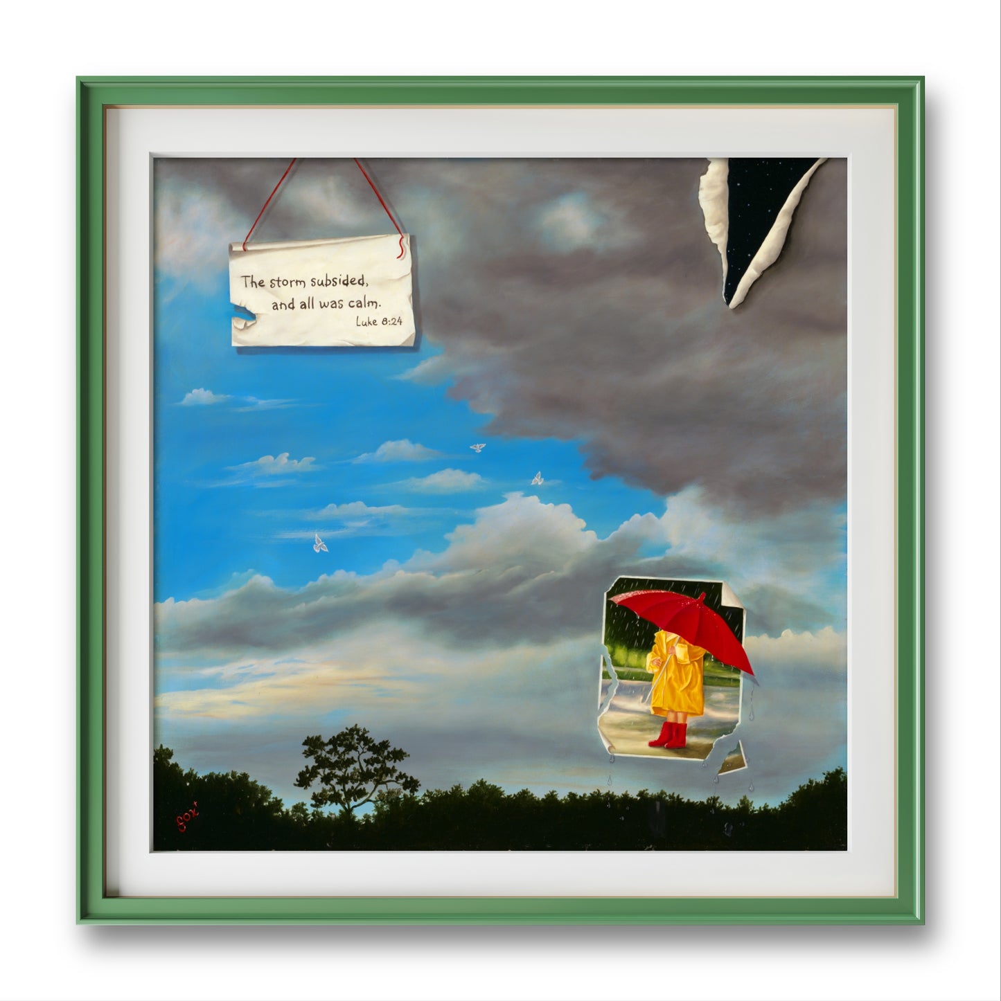 "The Storm Subsided" Print￼