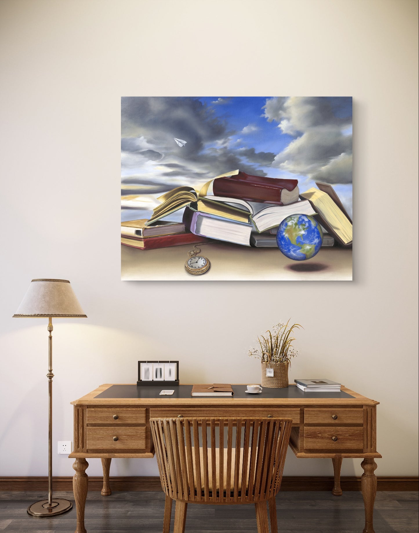 "The World is a Book" Print