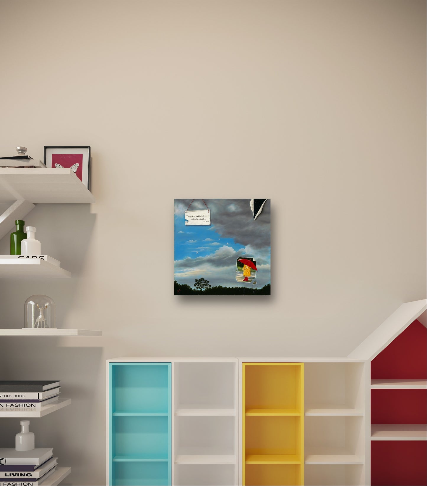 "The Storm Subsided" Print￼