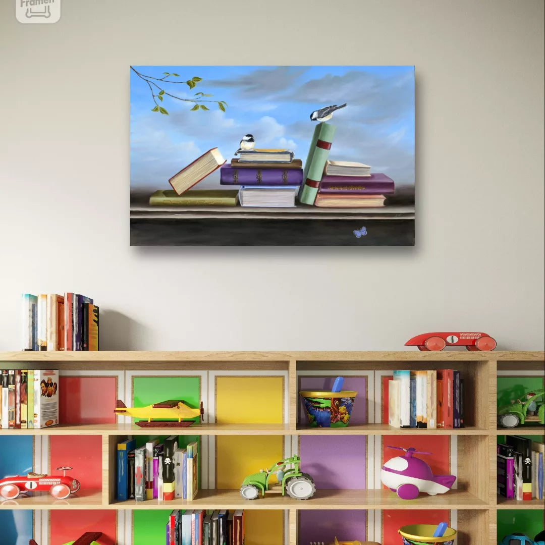 "Book Lovers #2" Print