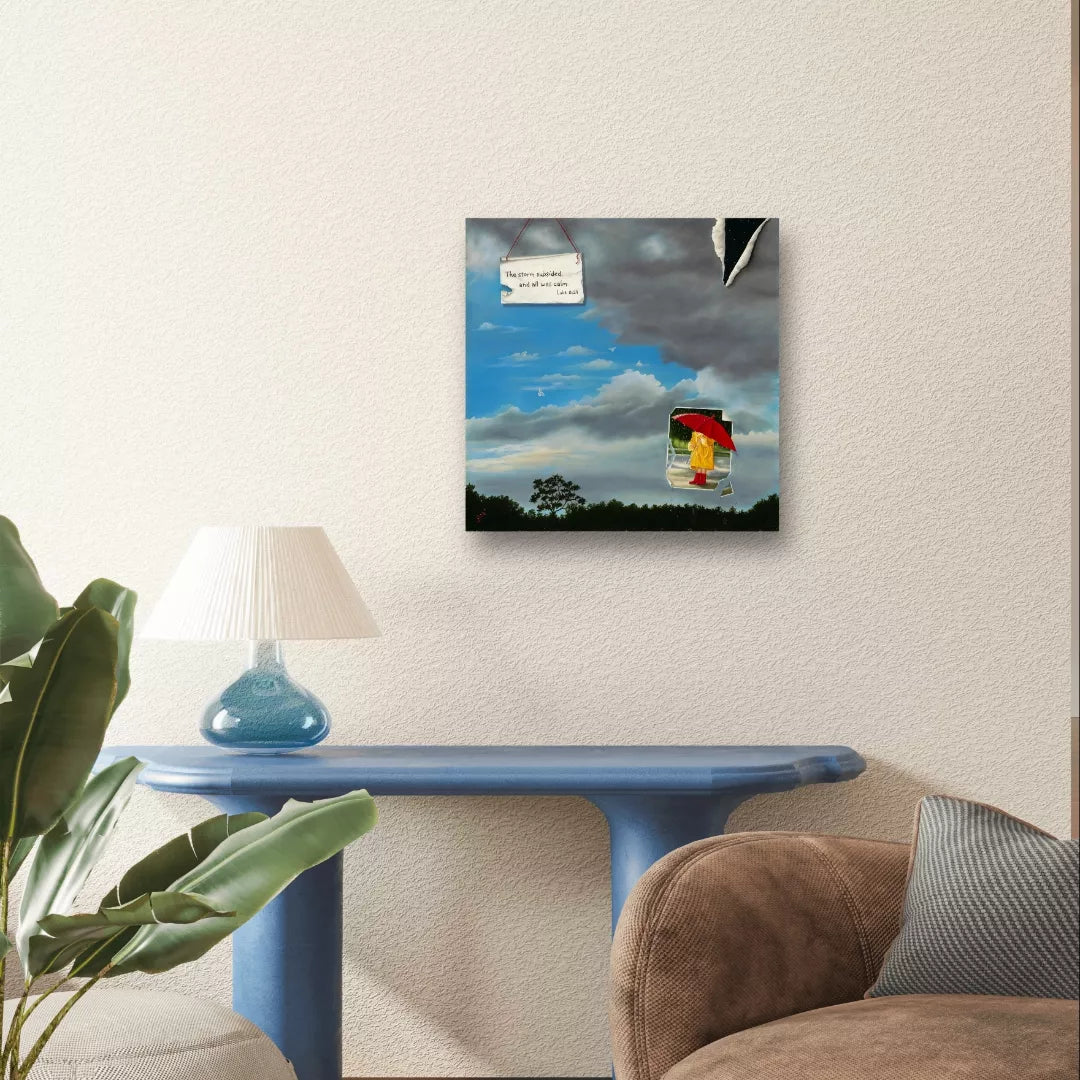 "The Storm Subsided" Print￼