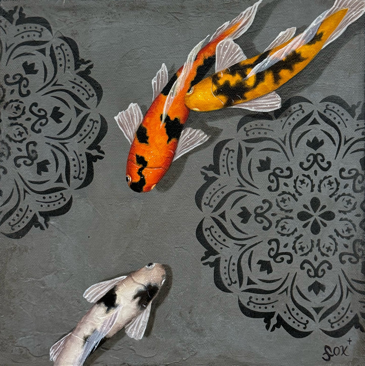 Gray Koi small set