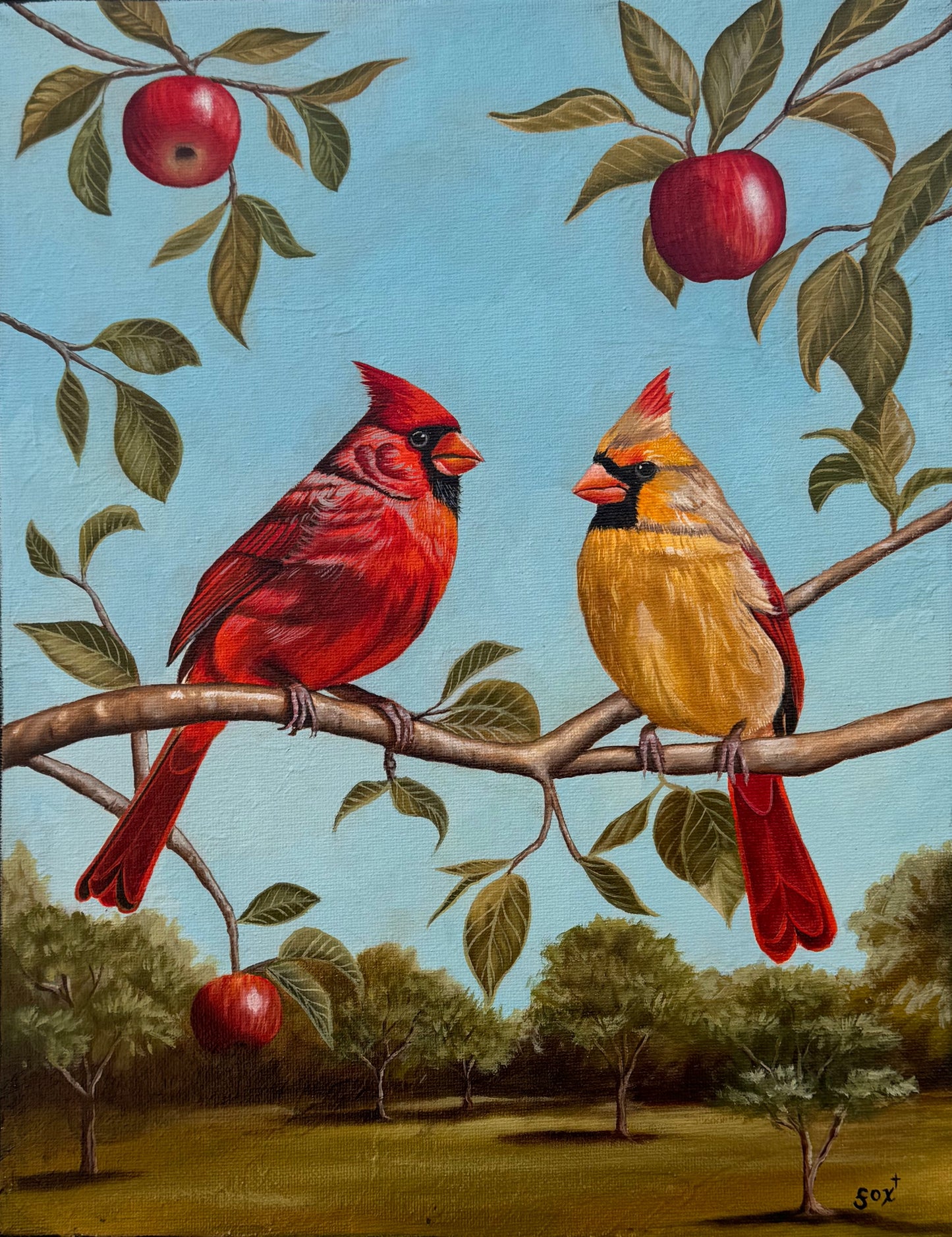 "Cardinals" Print