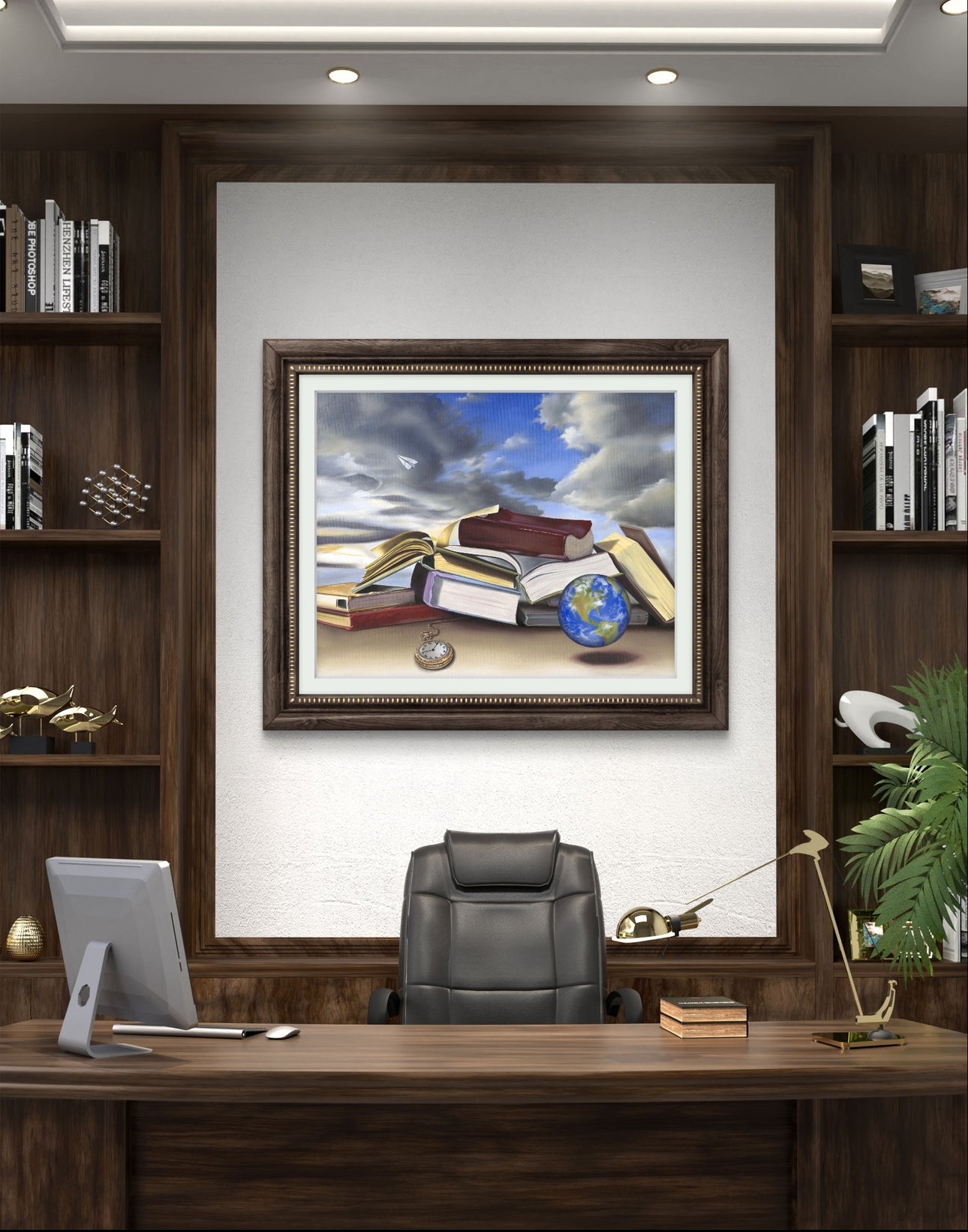 "The World is a Book" Print