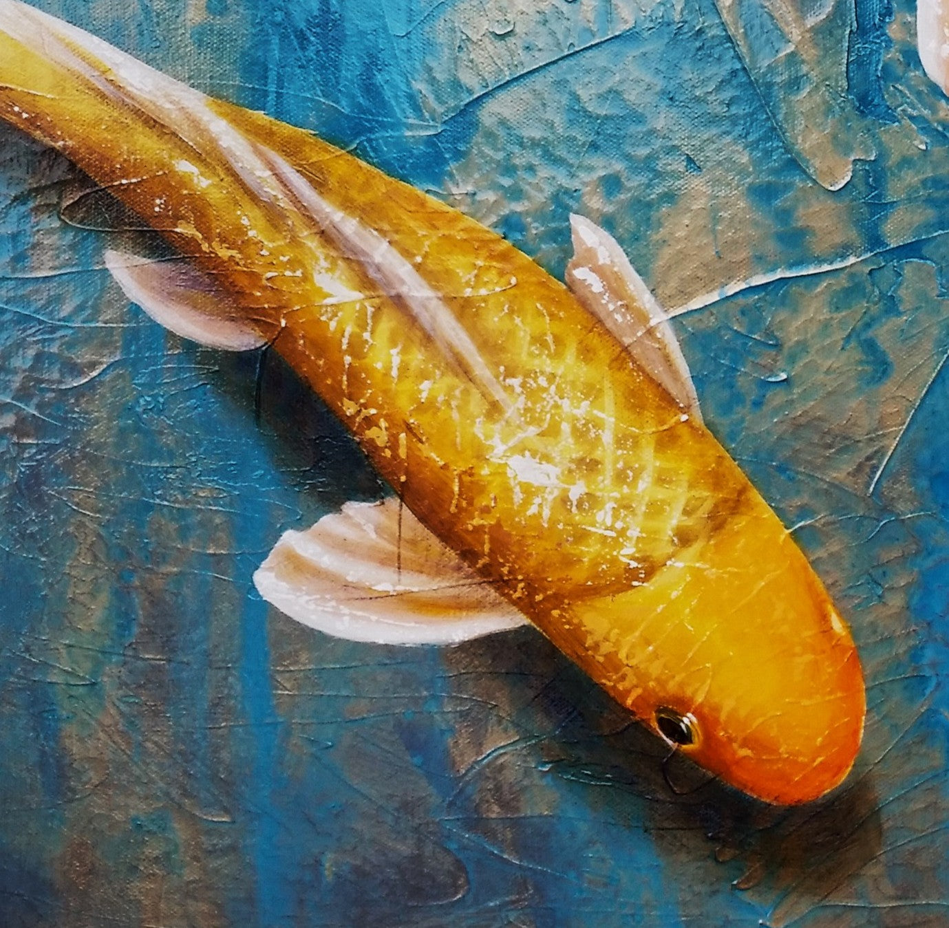 "A Peaceful Pair" 16x16 Print