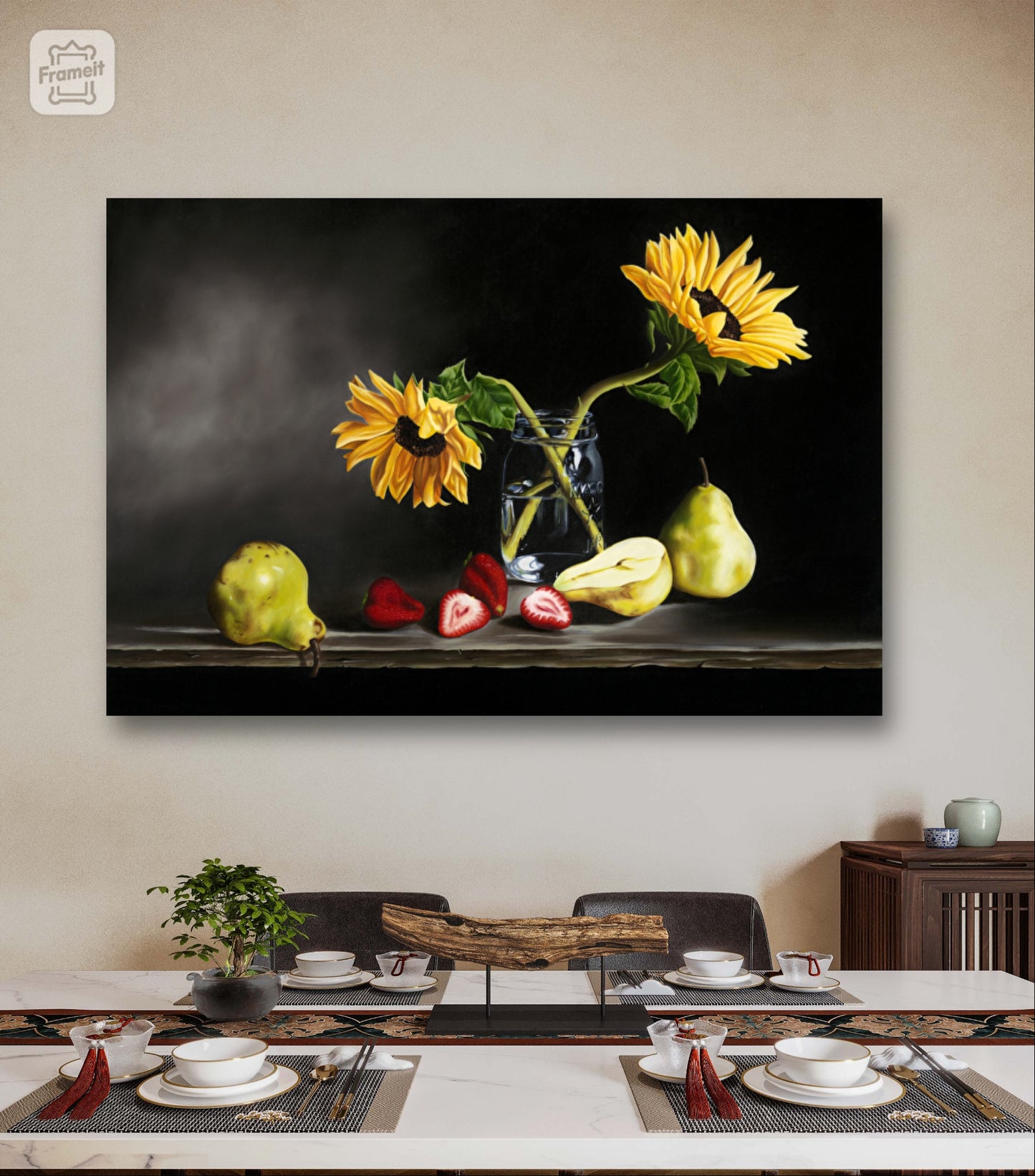 "Sunflowers for Paige" Print