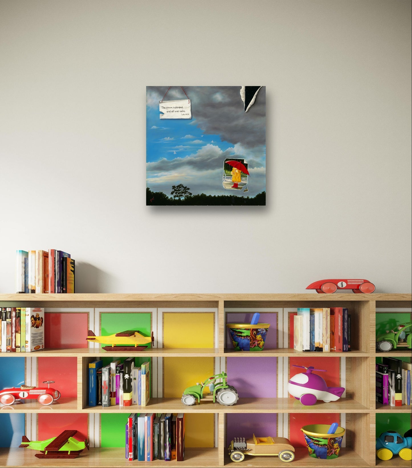 "The Storm Subsided" Print￼