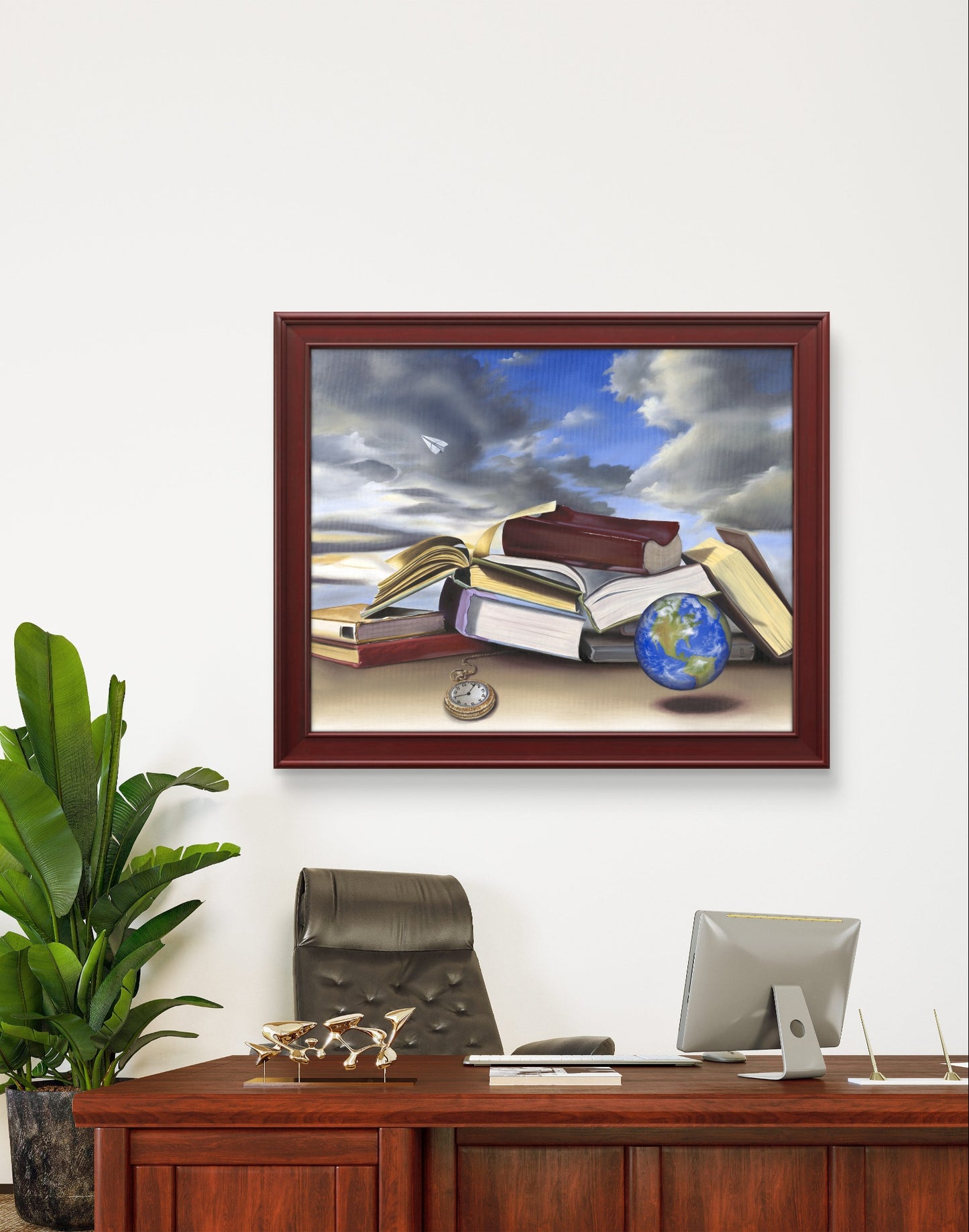 "The World is a Book" Print