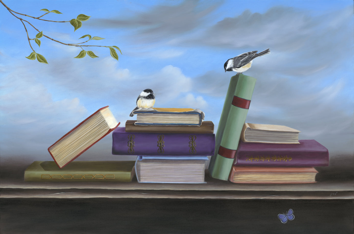 "Book Lovers #2" Print