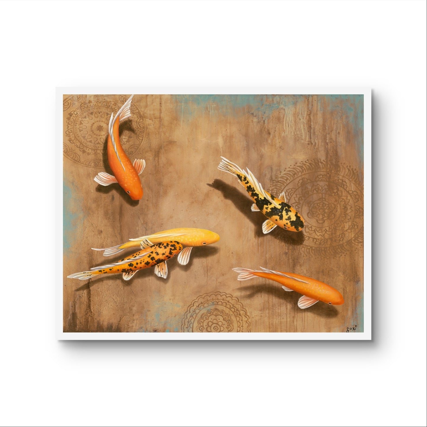 "October Swim" Print