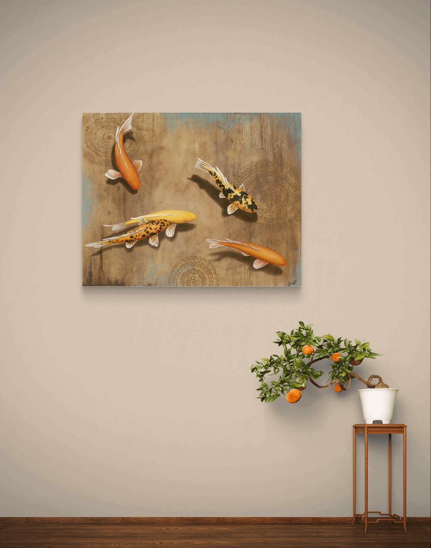 "October Swim" Print