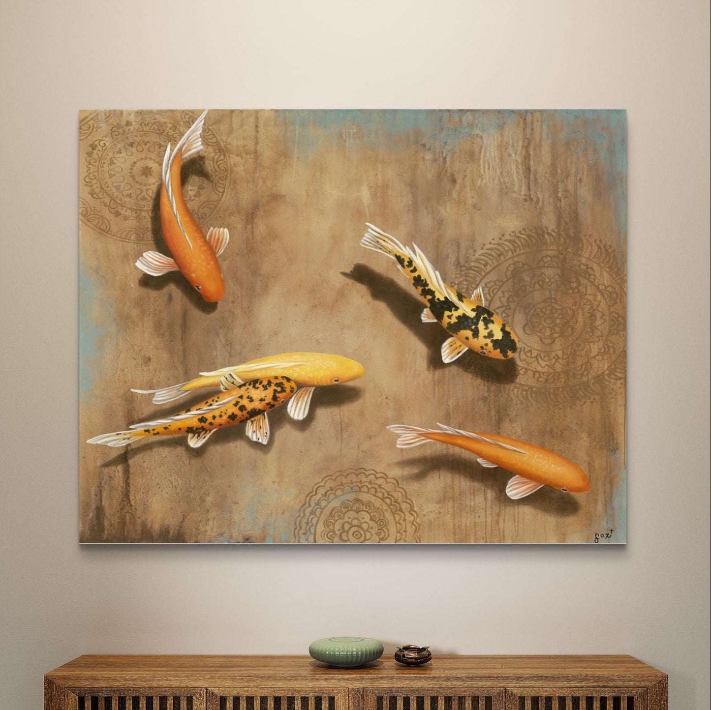 "October Swim" Print