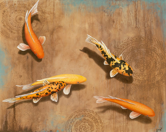 "October Swim" Print