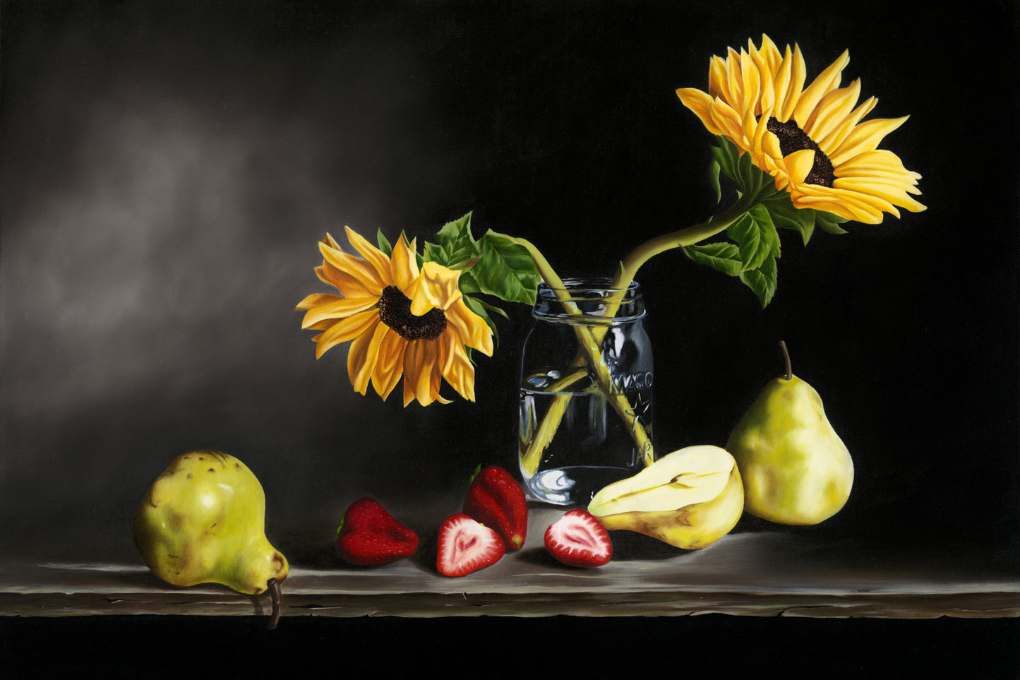 "Sunflowers for Paige" 18x27 Print