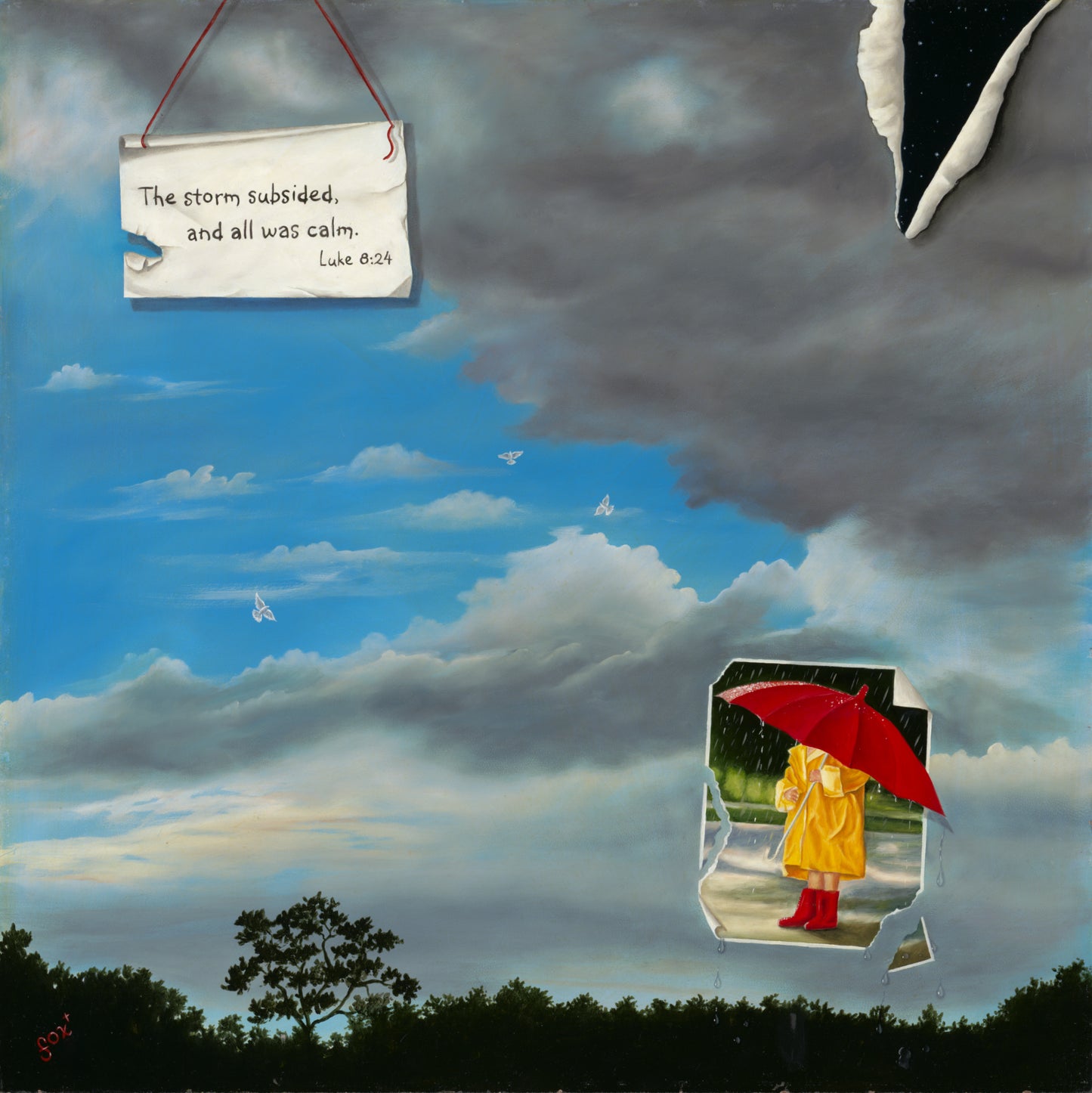 "The Storm Subsided" Print￼